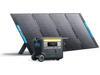 Anker SOLIX F2000 Solar Generator, 2048Wh Portable Power Station with LiFePO4 Batteries and 400W Solar Panel, GaNPrime Technology, 4 AC Outlets Up to 2400W for Home, Power Outages, Camping, and RVs