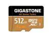 [5-Yrs Free Data Recovery] Gigastone 512GB Micro SD Card, 4K Game Turbo, MicroSDXC Memory Card for Nintendo-Switch, GoPro, Action Camera, DJI, UHD Video, R/W up to 100/60 MB/s, UHS-I U3 A2 V30 C10