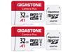 [Gigastone] Micro SD Card 32GB 2-Pack, Camera Plus, MicroSDHC Memory Card for Video Camera, Wyze Cam, Security Camera, Roku, Full HD Video Recording, UHS-I U1 A1 Class 10, up to 90MB/s, with Adapter