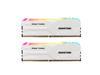 GIGASTONE DDR4 RAM White RGB Game Turbo Desktop RAM 16GB (2x8GB) DDR4 RAM 16GB DDR4-3200MHz PC4-25600 CL16 1.35V 288 Pin Unbuffered Non ECC UDIMM for PC Gaming Desktop Memory (Desktop ONLY)