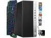 HP EliteDesk 800 G3 Tower Desktop Computer PC, Intel Quad Core i5-6500 upto 3.60GHz, 32GB DDR4 Ram,2TB SSD, NVIDIA GT1030, Wi-Fi, RGB Keyboard & Mouse, Windows 11 Professional