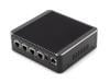 HUNSN Micro Firewall Appliance, Mini PC, Celeron J4125, RS34g, pFsense, Mikrotik, OPNsense, VPN, Router PC, AES-NI, 4 x Intel 2.5GbE I226-V LAN, 4 x USB, HDMI, SIM Slot, Console, 8G RAM, 64G SSD