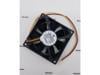 Melco MMF-08C24DS Server Cooling Fan 24VDC 0.12A 80x80x25mm 3-wire 2 orders