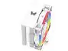 Super Flower, Cooldex ST4 ARGB CPU Air Cooler, 4 Copper Heat Pipes, Intel: 1851/ 1700 / 1200 / 1150 / 1151 / 1155 AMD: AM5 / AM4, White, SF-ST12P4-WH