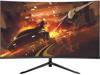 Z-EDGE UG32F 32" 1080P 1920 x 1080 200Hz Curved Gaming Monitor, 300cd/m², FreeSync, HDMI x2, DisplayPort x1, HDR10, 178° View Angle, Built in Speakers, With RGB Breathing Light