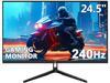Z-EDGE UG25F 24.5" 1080P Full HD Flat Panel 240Hz 1ms Gaming Monitor, 350cd/m², 16.7 Million Colors (8bit), HDMI x 2 / DP x 1, FreeSync Compatible, Support Wall Mount