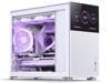 JONSBO D31 MESH SC WHITE Micro ATX Computer Case with Sub HD-LCD Display, M-ATX/DTX/ITX Mainboard/Support RTX 4090(335-400mm) GPU 360/280AIO,Power ATX/SFX: 100mm-220mm  Multiple Tool-free Design,White