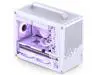 JONSPLUS Z20 WHITE Micro-ATX Computer Case,with Detachable Carrying handle , Mini Size, High-performance Hardware Compatible, Support 240AIO, H160mm Cooler, White