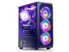 MXZ Gaming PC Computer AMD Ryzen 5 5500 3.6GHz,GeForce  RTX 4060 ,16GB(8G*2) DDR4 3200,NVME 1 TB SSD, 6RGB Fans, WIFI & Win 11 Pro Ready, Gamer Desktop Computer (R5 5500|RTX4060)