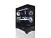 AVGPC Whirlwind Gaming PC AMD Ryzen 7 9700X Zen5, Radeon RX 9070 XT, 32GB 6000MHz DDR5, 1TB NVME M.2 SSD, 360MM AIO Liquid Cooling, WiFi/AC, Tempered Glass Case White, Windows 11 Home Black