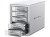 Yottamaster VN500C3 5 Bay Hard Drive Enclosure, 10Gbps Daisy-Chain 5 Bay DAS, Aluminum USB C DAS Enclosure Support 110TB (5x22TB), Max Up to 330TB for 2.5" & 3.5" SATA HDD/SSD (Diskless)