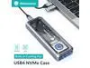 Yottamaster 40 Gbps USB4 M.2 NVMe Type C Hard Drive SSD Enclosure W/ Cooling Support 4TB M.2 2230/2242/2260/2280(M Key), Compatible With Thunderbolt 4/3/USB4/3.2