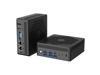 NEOSMAY Fanless Mini PC With Type-C DC in(Support PD Function),Twin Lake Celeron N150 max 3.6GHz,16GB DDR4 RAM 512GB SATA SSD,2 x1000mbps RJ45 LAN,WiFi 6,BT5.2,DP+HD+VGA Triple Display,Type-C,5xUSB3.2