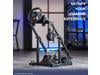 Minneer Racing Steering Wheel Stand with Pro Reinforced Parts Fit for Logitech G25,G27,G29,G920 Gaming Racing Simulator Cockpit Wheel, Pedals Not Include