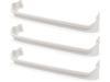 Ecotric 2 x 240534901 & 1 x 240534701(Middle) Refrigerator Door Shelf Rack Bar Compatible with Frigidaire Kenmore Refrigerator Door Shelf Retainer Bar Replace for AP3214631 PS734936 948952 AP3214630