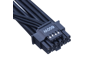 X-Enlazar Superior 600W PCIe 5.0 (Gen 5.0) 12VHPWR PSU Native Cable / Black / 12+4pin to 12+4pin Native Cable / Mesh Paracord Sleeving