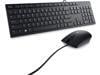 Dell Wired Keyboard and Mouse - KM300C, Black