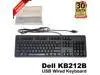 Dell KB212B 104 Keys Quiet USB Wired Keyboard Black C638N