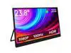 23.8 Inch Portable Monitor 100Hz | Large Travel Screen FHD 1080P IPS | USB-C HDMI HDR Plug&Play | External Display with Adjustable Stand for Laptop PC Gaming Dorm Home Office 23.8 Inch Portable Monitor 100Hz | Large Travel Screen FHD 1080P IPS | USB-C HDMI HDR Plug&Play | External Display with Adjustable Stand for Laptop PC Gaming Dorm Home Office