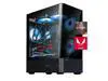 YEAH MAGIC Arcane Z1 Gaming Desktop, Ryzen 7 5700X, NVIDIA RTX 5060 ,32GB DDR4 RAM, 1TB M.2 NVMe SSD ,Windows 11 home,WIFI, Liquid Cooler , ARGB Fans , Pc for Gaming Design Office , Prebuilt Gaming Pc