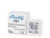 Shelly H&T Gen 3 | Wi-Fi & Bluetooth Temperature | Humidity Sensor & Weather Station (Wall Mountable, No Hub Required) | White