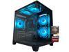 YAWYORE Gaming Desktop Computer PC,AMD Ryzen 5 5600GT,16GB RAM and 1TB M.2 NVMe PCle4.0,ARGB FAN,WiFi+BT5.0,Game Design Office console,Sea View Room,Prebuilt Gaming PC Tower