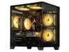HZG Gaming Desktop Computer PC,Intel Core i5-13400F GeForce RTX 5060 8G 32GB RAM and 1TB NVMe M.2 SSD, WiFi6E, ARGB Fan, Prebuilt Gaming PC Tower