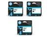 HP 952 Black Ink Cartridges (3-pack) | Works with OfficeJet 8702, OfficeJet Pro 7720, 7740, 8210, 8710, 8720, 8730, 8740 Series
