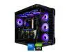 HYPER CYBER Rage R Gaming PC Desktop Computer Intel Core i5-14600K, NVIDIA GeForce RTX 5060, 32GB DDR5, 1TB SSD, Windows 11 Home, VR Ready, RGB Lighting, WiFi, Ready to Use