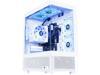 NINGMEI Gaming PC Desktop computer, AMD Ryzen 5 5600GT 6 core 3.6GHz (4.6GHz Turbo Boost),  16GB DDR4 RAM 3200MHz, 1TB Gen4 SSD, 550W PSU, Game Design Office Platform, Wi-Fi, Windows 11 Prebuilt PC
