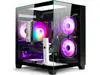 LXZ Gaming PC Desktop,Features AMD Ryzen 7 8700F 4.1 GHz (5.0 GHz Turbo), GeForce RTX 5060 (8G),32GB DDR5 1TB NVMe SSD,Supports WiFi 6,Prebuilt Gaming PC Tower