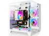 LXZ Gaming PC Desktop,AMD Ryzen 5 5600GT(6-Core,4.6GHz),16GB DDR4 3200MHz,1TB NVMe SSD,Supports WiFi 6, RGB Fans,Seaview-style PC case,Prebuilt Gaming PC Tower
