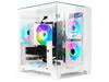 LXZ Gaming Desktop Computer PC,Powered by AMD Ryzen 5 5600(4.4 GHz Turbo),RX 6500XT 4GB Graphics,16GB DDR4 3200MHz,1TB NVMe SSD,Supports WiFi6,Seaview Case,Prebuilt Gaming PC Tower