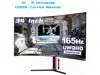 Raywego 34 Inch Curved Gaming Monitor 3440x1440P(4K), 165Hz, 21:9 Aspect Ratio, UWQHD, 1ms(MPRT),1500R, Tilt/Height Adjustable, 127% sRGB, FreeSync, Eye Care, VESA(100*100mm), PIP/PBP, VA Panel, Black