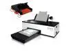 SIHAO A3 L1800 DTF Printer + DTF Oven, DTF Transfer Printing Machine with Roll Feeder, Continuous Ink Supply, White Ink Mixing, Cycle and Semi-Automatic Cleaning, Vacuum Suction Platform for Fabrics