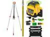 SIHAO Self Leveling Rotary Laser Kit, 1640ft/500M Green Beam Laser Level with Tripod & 5m Staff , IP66 Waterproof Receiver Remote Control, 360 Rotating Horizontal Vertical Transit Level