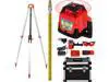 SIHAO Self Leveling Rotary Laser Kit, 1640ft/500M Red Beam Laser Level with Tripod & 5m Staff , IP66 Waterproof Receiver Remote Control, 360 Rotating Horizontal Vertical Transit Level