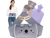 Idealforce Extra Long Hot Water Bottle with 120cm Soft Fleece Waist Wrap (34oz/1L) - Large Capacity Bed Warmer for Period Pain, Muscle Ache Relief Idealforce Extra Long Hot Water Bottle with 120cm Soft Fleece Waist Wrap (34oz/1L) - Large Capacity Bed Warmer for Period Pain, Muscle Ache Relief