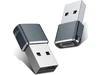 Idealforce 2-Pack USB-C Female to USB-A Male Adapter, USB 3.1 Type C Port to USB 3.0 Converter. Connect new phones, tablets, or laptops to drives, keyboards Idealforce 2-Pack USB-C Female to USB-A Male Adapter, USB 3.1 Type C Port to USB 3.0 Converter. Connect new phones, tablets, or laptops to drives, keyboards
