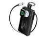 Idealforce 10000mAh Fast Charging Power Bank, Retractable Built-in Cable Portable Charger, High Capacity External Battery Pack with Cables for Apple Watch & iPhone & Android & More Idealforce 10000mAh Fast Charging Power Bank, Retractable Built-in Cable Portable Charger, High Capacity External Battery Pack with Cables for Apple Watch & iPhone & Android & More