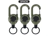 3 Pack Heavy Duty Retractable High Elastic Self Recoil Key Chain With Clip Ring Keychain Retractable Carabiner Car Key Chain with Badge Holder Retractable Keychain Carabiner Badge Holder Steel Wire Co 3 Pack Heavy Duty Retractable High Elastic Self Recoil Key Chain With Clip Ring Keychain Retractable Carabiner Car Key Chain with Badge Holder Retractable Keychain Carabiner Badge Holder Steel Wire Co