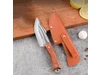 Idealforce Mini Pocket Knife, Stainless Steel Blade Outdoor Survival Knife with Leather Case, Portable Fruit Knife for Camping Hiking & Keyring Use Idealforce Mini Pocket Knife, Stainless Steel Blade Outdoor Survival Knife with Leather Case, Portable Fruit Knife for Camping Hiking & Keyring Use
