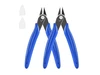 3Pack Micro Flush Cutter, Wire Cutters, 5 Sharp Cutting Pliers | Small Side Wire Cutters with Spring Loaded for Jewelry Making, Zip Tie , Floral, Electronics, Model Craft, 3D Print 3Pack Micro Flush Cutter, Wire Cutters, 5 Sharp Cutting Pliers | Small Side Wire Cutters with Spring Loaded for Jewelry Making, Zip Tie , Floral, Electronics, Model Craft, 3D Print