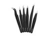 Rackii 6-Pcs Precision Tweezers Set, ESD Safe Stainless Steel Fine Tip Rackii 6-Pcs Precision Tweezers Set, ESD Safe Stainless Steel Fine Tip