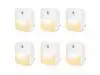 4Pack Night Light Plug in, Warm White LED Nightlights with Smart Dusk to Dawn Sensor, Plug into Wall Nightlights Suitable for Bedroom, Bathroom, Hallway, Kitchen, Stairs, Kids, Adults, Kids Room 4Pack Night Light Plug in, Warm White LED Nightlights with Smart Dusk to Dawn Sensor, Plug into Wall Nightlights Suitable for Bedroom, Bathroom, Hallway, Kitchen, Stairs, Kids, Adults, Kids Room