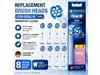 Oral-B Pro Sensitive Clean Replacement Brush Heads, 8 Count, Compatible with All Rotating Oral-B Electric Toothbrushes Except iO Series Oral-B Pro Sensitive Clean Replacement Brush Heads, 8 Count, Compatible with All Rotating Oral-B Electric Toothbrushes Except iO Series