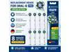 Oral-B Pro Cross Action Replacement Brush Heads, 8 Count White, Compatible with All Rotating Oral-B Electric Toothbrushes Except iO Series Oral-B Pro Cross Action Replacement Brush Heads, 8 Count White, Compatible with All Rotating Oral-B Electric Toothbrushes Except iO Series