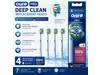 Oral-B Pro Deep Clean Replacement Brush Heads, 4 Count, Compatible with All Rotating Oral-B Electric Toothbrushes Except iO Series Oral-B Pro Deep Clean Replacement Brush Heads, 4 Count, Compatible with All Rotating Oral-B Electric Toothbrushes Except iO Series