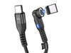 Magnetic USB C Charging Cable PD 100W 1 Pack 6FT, Magnetic Phone Charger Fast Charging 90 Degree Right Angle 180 & 360 Rotation 9 PIN 480Mbps Data Transfer Magnet Cord for Type C(Black) Magnetic USB C Charging Cable PD 100W 1 Pack 6FT, Magnetic Phone Charger Fast Charging 90 Degree Right Angle 180 & 360 Rotation 9 PIN 480Mbps Data Transfer Magnet Cord for Type C(Black)
