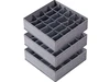 Ankei 1 Pack Sock Underwear Drawer Organizer Dividers, 24 Cell Fabric Foldable Dresser Organizer for Closet Organizers and Storage Boxes for Organizing Socks, Underwear, Gray Ankei 1 Pack Sock Underwear Drawer Organizer Dividers, 24 Cell Fabric Foldable Dresser Organizer for Closet Organizers and Storage Boxes for Organizing Socks, Underwear, Gray